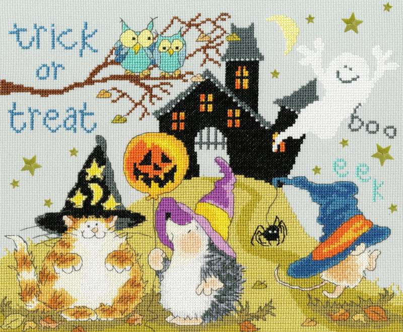 Kreuzstich-Trick Or Treat-XMS29